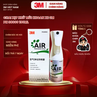 Chai xịt Khử mùi Ôto 3M™ Air Freshener Spray 38660 190ml