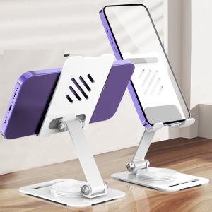 Giá đỡ điện thoại gấp gọn đế xoay hợp kim cao cấp
