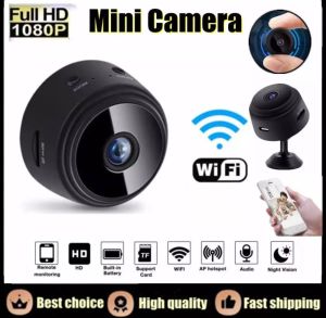 Waterproof Smart Home Camera: HD1080P Smart Camera & Mini WIFI Security Camera