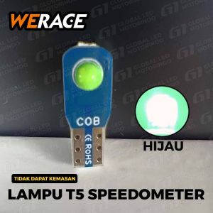 WERACE Lampu LED T5 COB Speedo Speedometer No Flash Tidak Kedip Kualitas Lampu Terang Sekali