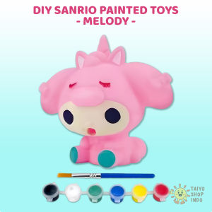 TAIYO DIY Painted Toys Melukis Seni Kerajinan Mewarnai Kreatif Lukis Warna Paint Color Mainan Anak