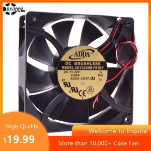 12038 Fan For ADDA AD1224MB-F91GP 120x120x38mm 24V 0.68A Dual Ball High Airflow 181CFM Cooling Fan Welding Machine