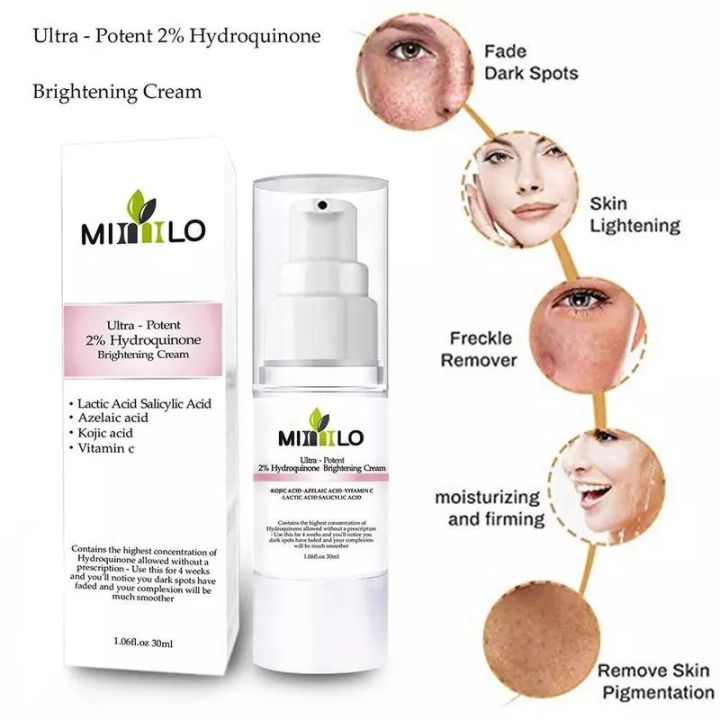 Ultra potent 2 Hydroquinone Whitening cream Propylene Glycol