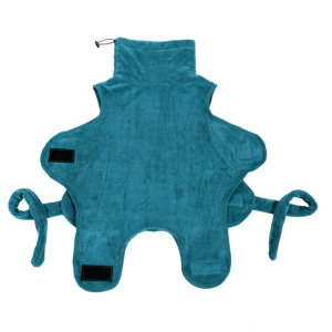 Soft Dog Drying Robe Microfibre Bath Towel for Pet Quick Absorbent Drying Coat for Dog and Cats Grooming Supply