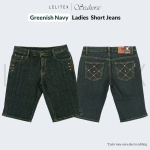 [Lelitex] Ladies Teen Girls Denim Fashion Short Jeans Cotton Modern Minimalist from size 26-32