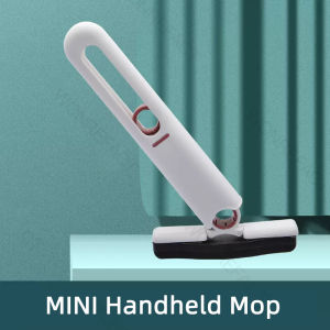 อัพเกรดบีบซับขนาดเล็กพกพาได้ไม้กวาดทำความสะอาดแฮนด์ฟรีขี้เกียจฟองน้ำเช็ดกระจกที่ทำความสะอาดโต๊ะบ้านครัวครัวเรือน