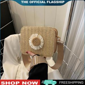 【New Arrival】 กระเป๋าสะพายข้างผู้หญิงแฟชั่นถักนิตติ้งสายเดียวสำหรับการช็อปปิ้งและออกนอกบ้าน