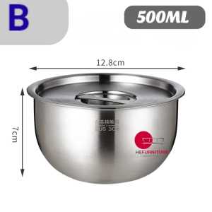 304 Stainless Steel Food Grade Steamed Egg Bowl Steamed Egg Custard 多用蒸碗304不锈钢耐高温碗不锈钢蒸碗