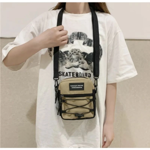 nazril Tas Selempang Slimbag Pouchy Korea Trendy Pria Dan Wanita