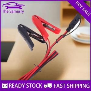 Samurry ✨Hot Sale✨ Car Solar Power Charging Extension Cable SAE To Alligator Crocodile Clip Connector Quick Release Quick Disconnect