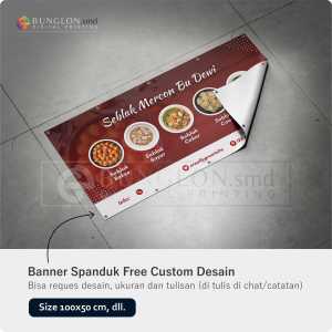 PRINT CETAK SPANDUK BANNER SEBLAK MERCON CUSTOM DESAIN