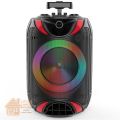 Tango Bluetooth Radio KTV Speaker Portable Trolley Super Bass Home Party Karaoke Wireless Player With FM/TF/USB/AUX/MIC. 
