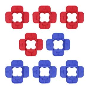 8Pcs Deck Gaskets for Flooring Floor Installation Accessories Professional Floor Spacers Deck for Anticorrosion