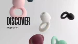 Noise Reducing Earplugs (-24dB) for Sleep Focus Study Noise Sensitivity & Travel - Super Soft Reusable Hearing Protection - 4 Sizes (XS-L)