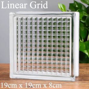 [SG THEJOYLAND] Crystal Brick / Glass Brick / Glass Block / Glass Wall / Wall Panel / Partition Wall / Glass Divider / Room Divider / Entrance Divider / Space Separator