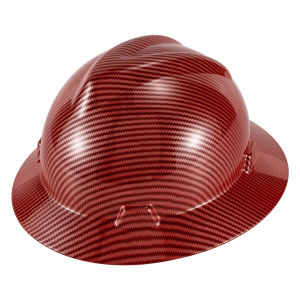 LOEBUCK Safety Helmet Wide Full Brim Hard Hat Lightweight High Strength Work Cap Construction Railway Metallurgy Mine Summer