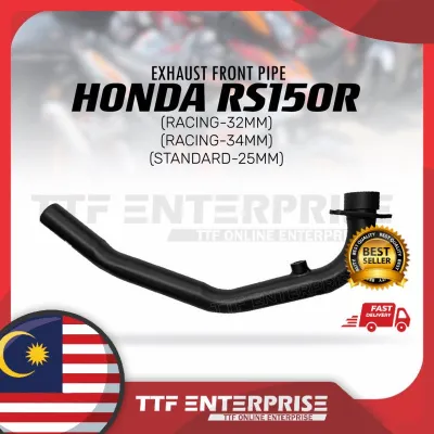 HONDA RS150R RACING EXHAUST FRONT PIPE (RACING-34MM) (RACING-32MM) (STANDARD-25MM)