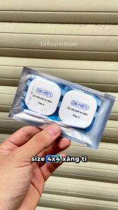 Miếng dán SIZE NHỎ 4x4 cm máy massage xung điện trị liệu Dr Hos