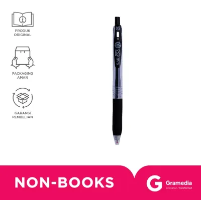Pulpen Zebra Sarasa Clip 0.5 Black