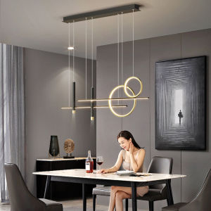 SUMEIYI Nordic LED Ceiling Light Lighting Pendant Light Black Gold Living Room Dining Room Pendant Light Home Decor Lighting Easy Installation 3 Years Warranty