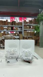 LED Crystal Ceiling Light Crystal Spotlight Modern Downlight Aisle Light Corridor Light Living Room Bedroom Decoration Embedded Surface Lighting.
