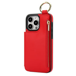 Card Case For iPhone16 Pro Max Mobile Phone Shell Coin Purse Case Leather Case With Card Holder Simple solid color Cases Casing For iPhone 15 16 Plus 14 Pro Max 15 pro max 13 pro max 13 Mini 12 11 promax 14pm 15pm X XR XS Max Cover With Wallet Bag