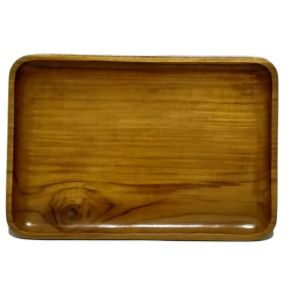 nampan kayu jati kwalitas premium ukuran 32 x 22 cm