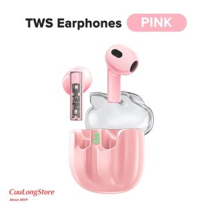 Tai Nghe Không Dây Bluetooth 5.3 True Wireless Thể Thao Gaming nhét tai ko day có mic cao cấp CuuLongstore