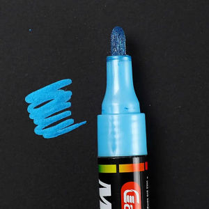 GN 1ชิ้นสีน้ำมันโลหะปากกามาร์กเกอร์ Sharpie 3.0มิลลิเมตรซิลเวอร์โกลด์เซรามิกร็อคแก้วพอร์ซเลนแก้วไม้ผ้าผ้าใบจิตรกรรม