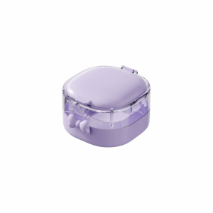 OWNNEW Nhựa Hộp đựng trang sức với gương Hai lớp Hộp đựng đồ trang sức Di động Chống bụi chống nước Hộp đựng đồ vật nhỏ Sắp xếp tủ quần áo