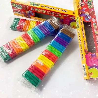 Joy Rainbow Color Clay Bar 10 in 1 Multi-Colored