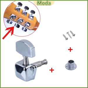 Moda Guitar String Tuning Pegs Metal Guitar String Button Guitar Knob