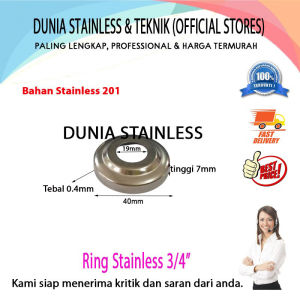 Ring Stainless 3/4" (201) aksesoris stainless steel