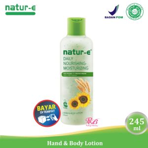 Natur E Hand Body Lotion 100 IU Moisturizing 245 ml ( Body Lotion Hijau )