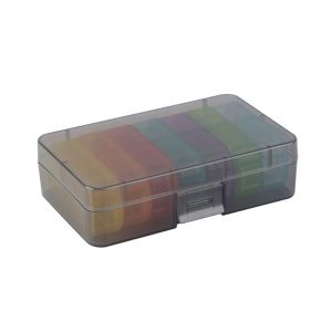 WANGYANLIA Morning and Night 7 Days AM PM Rainbow Color Pill Box Storage Box Dispenser Health Care Tool