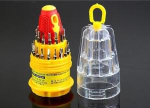 Obeng Set 31 in1 Screwdriver Handphone Elektronik HP - Obeng telur - zansenShop