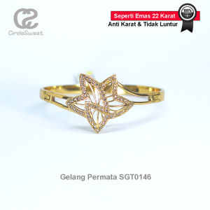 Gelang Permata Wanita SGT0146 – Desain Elegan Tahan Lama Anti Karat Tampil Mewah dengan Harga Terbaik
