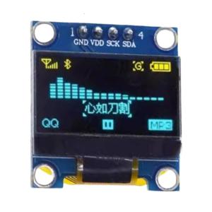 0.96inch OLEDs Display Module I2C IIC Interfaces 128x64 LCD for DIY Electronics and Embeddeds Systems