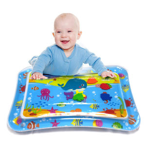 เสื่อเล่นน้ำสำหรับเด็กทารกพองเด็ก - เสื่อปีนเขา Anti-Fall รูปแบบ Inflatable Baby Play Mat Toys - เสื่อเกมของเล่น Water Play Mat Ocean ผ่านส่วนตัว