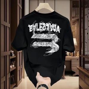 Street Trend Fashion New Creative Printed T-shirt Short Sleeve T-shirt Round Neck T-shirt Men and Women Breathable T-shirt 2024 Summer New Fashion Women Boys Fashion