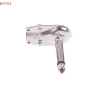 EOY แจ็คโมโน6.35มม. หัวมุมขวาแบบแบนเอฟเฟกต์กีตาร์ตัวผู้ขั้วต่อที่เหยียบตัวเชื่อมต่อไมโครโฟน