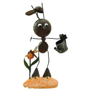 Weatherproof Metal Ants Ornaments Garden Sculpture Figure For Flowerbeds Outdoor Decoration And Landscape Enhancement