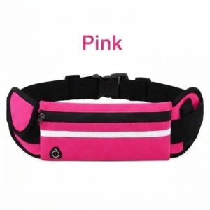 Sports Waist Bag Pouch Water Bottle Holder Reflect Jogging Cycling Phone Pouch