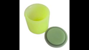 btnx Polyurethane Grinding Jar 500ML for Laboratory Planetary Ball Mill – PU Wear-Resistant Vertical Grinding Tank Z5Q1T