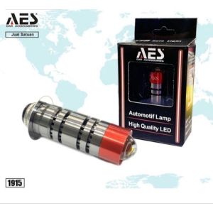 Lampu Utama H6 Steel Gun Laser 26Watt 2 warna Puti-Kuning Headlamp led