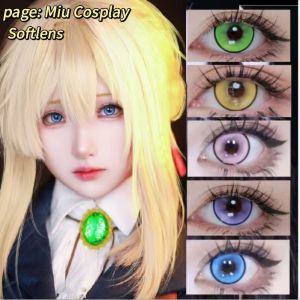 Lens cosplay Softlens nhiều màu hóa trang lến rõ đẹp