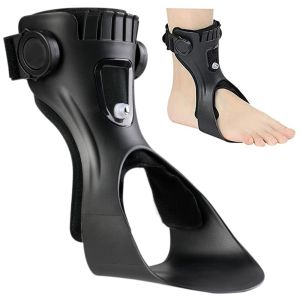 Drop Foot Brace Orthosis AFO AFOs Ankle Brace Support With Comfortable Airbag for Hemiplegia Stroke Shoes Walking (Left foot Small)