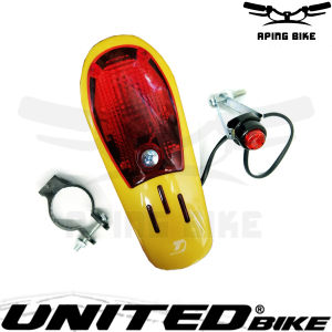 Bel Sepeda United BK-181 Klakson Sepeda Anak 8 Suara + Lampu