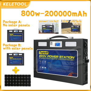 Portable power station 1200W Portable Solar Power Station power station and Solar Panel Suitable for camping and Outdoor Power Supply