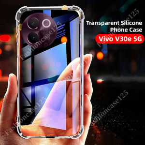 Vivo V30E Soft Case Clear Bening Anti Crack Silikon Casing Handphone